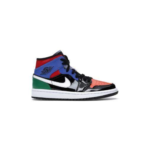 נעלי נייק אייר ג’ורדן | Nike Air Jordan 1 Mid Multy Patent