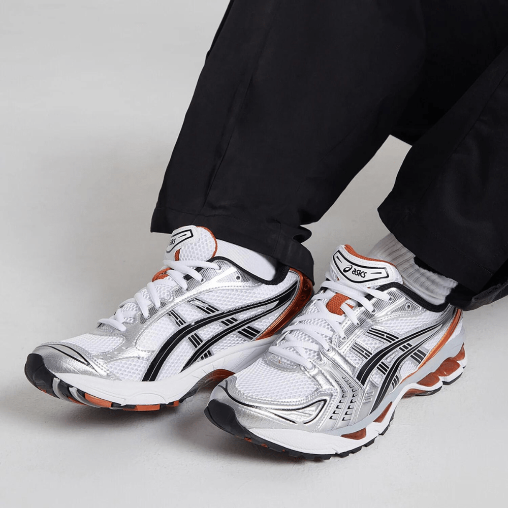 נעלי אסיקס | Asics Gel Kayano 14 Silver Piquant Orange – תמונה 6