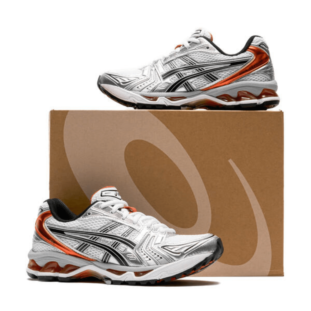 נעלי אסיקס | Asics Gel Kayano 14 Silver Piquant Orange – תמונה 7