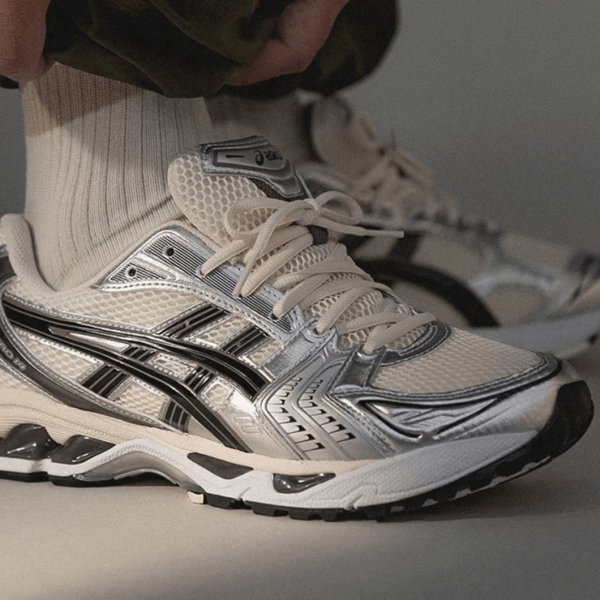 נעלי אסיקס | Asics Gel Kayano 14 Cream Black – תמונה 7