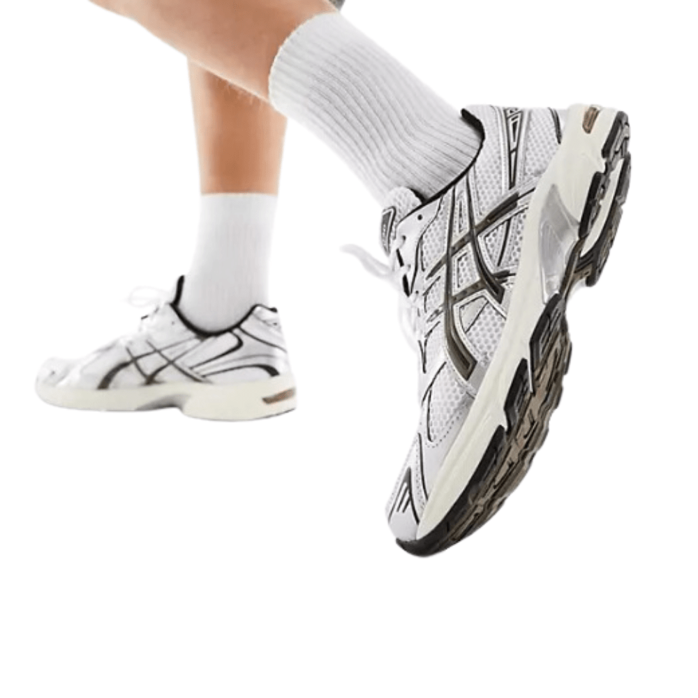 נעלי אסיקס | Asics Gel 1130 Trainers In White Clay Canyon – תמונה 4