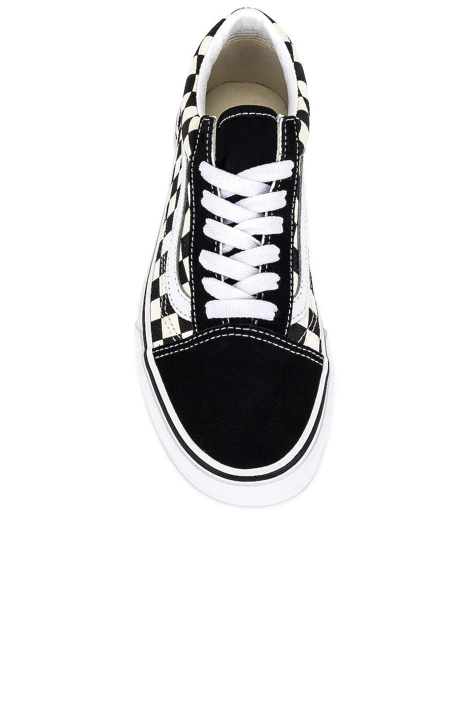 נעלי Vans old skool in black check – תמונה 4