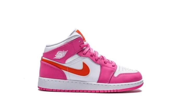 נעלי נייק אייר ג’ורדן | Air Jordan 1 Mid Pinksicle