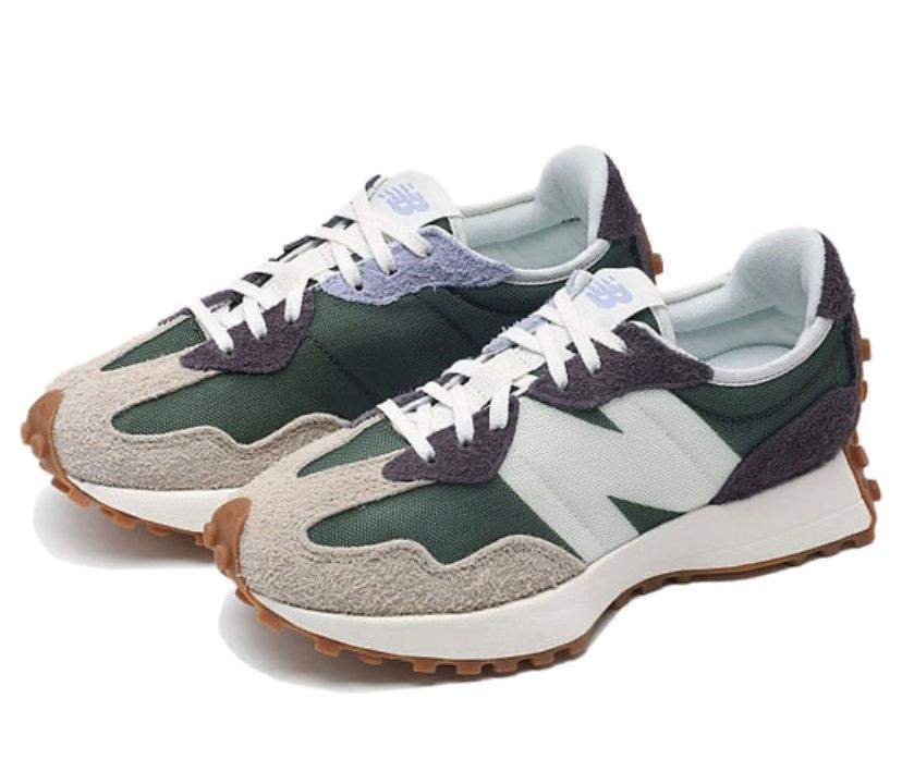 נעלי ניו באלאנס | New balance 327 Oak leaf green/mystic purple – תמונה 3