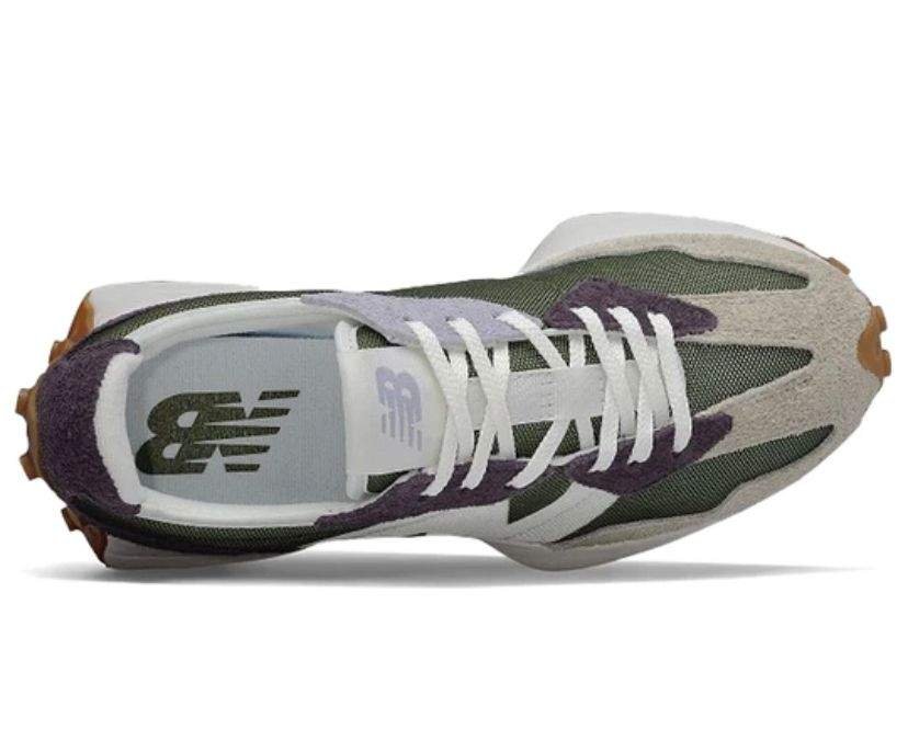 נעלי ניו באלאנס | New balance 327 Oak leaf green/mystic purple – תמונה 4