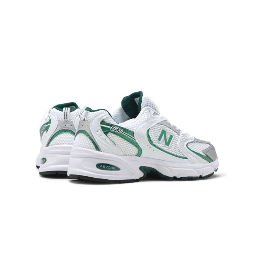 נעלי ניו באלאנס | New Balance 530 Trainers White And Green – תמונה 3