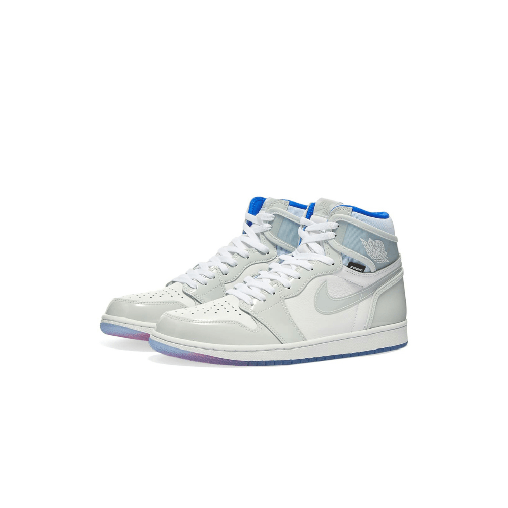 נעלי נייק אייר ג’ורדן | Nike Air Jordan 1 High Zoom White Racer – תמונה 2