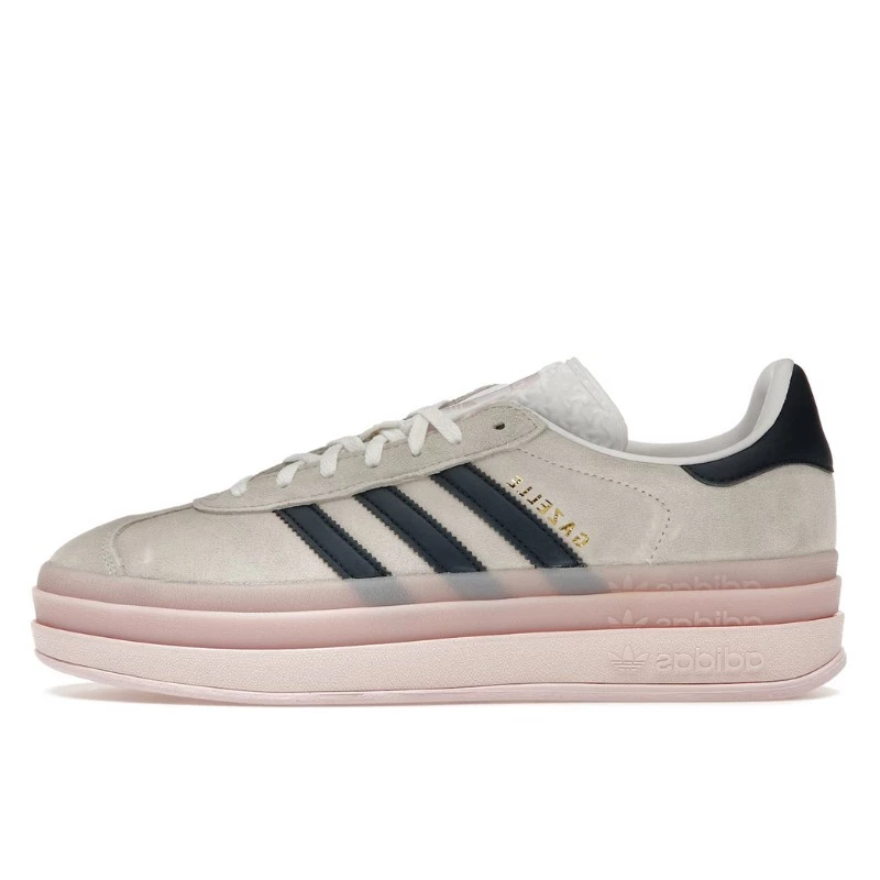 Adidas gazelle bold clear pink night indigo