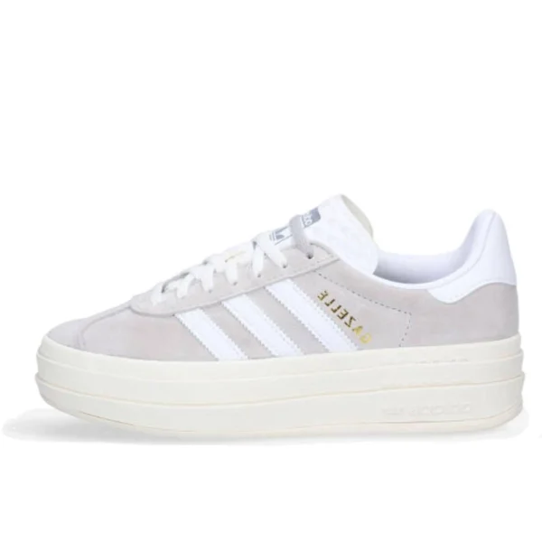 נעלי אדידס גאזל | Adidas Gazelle Bold Grey White
