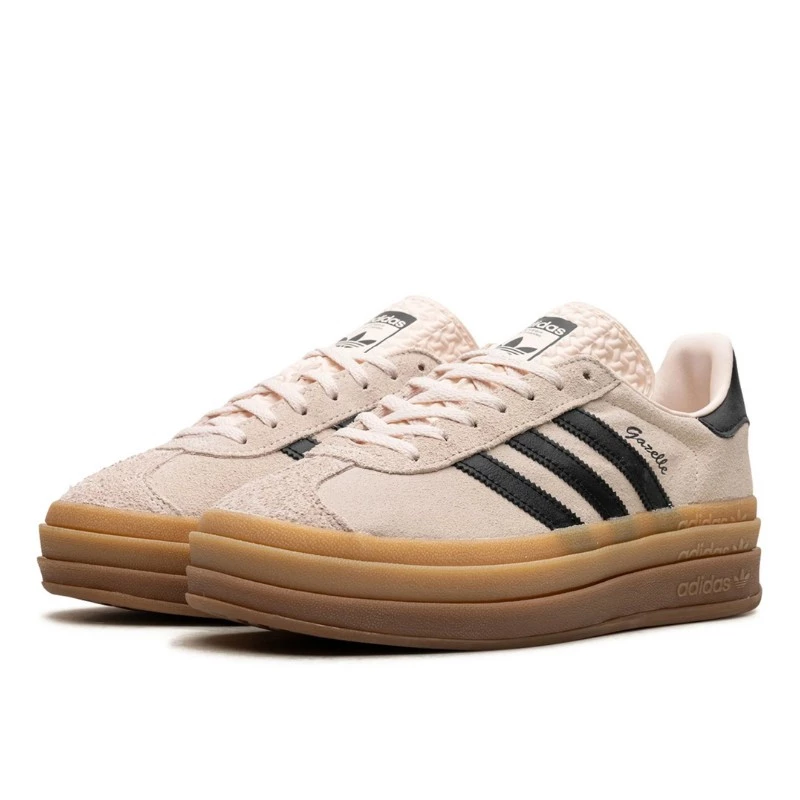 נעלי אדידס | Adidas Gazelle Bold Wonder Quartz Black Gum – תמונה 2