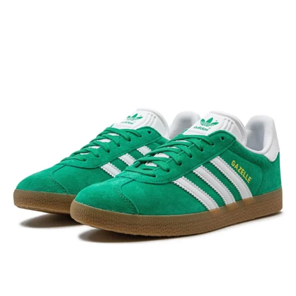 Adidas gazelle court green footwear white 2 600x600