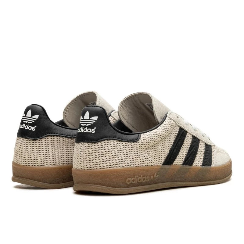 נעלי אדידס | Adidas Gazelle Indoor Aluminium Core Black – תמונה 3