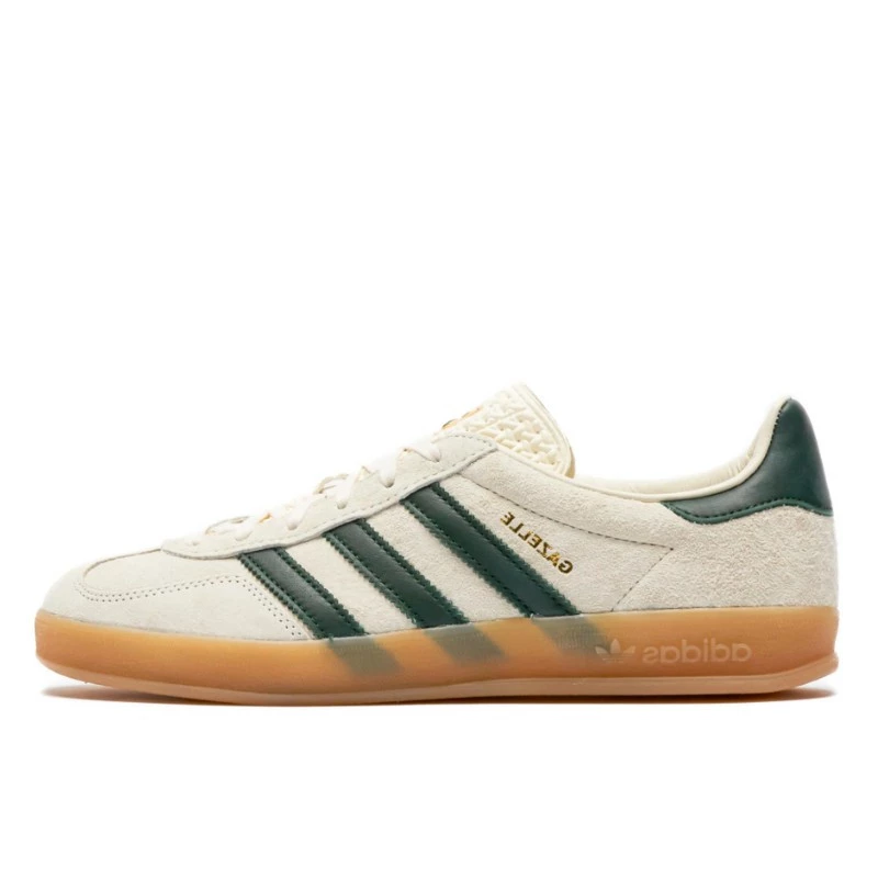 נעלי אדידס | Adidas Gazelle Indoor Cream White Collegiate Green Gum