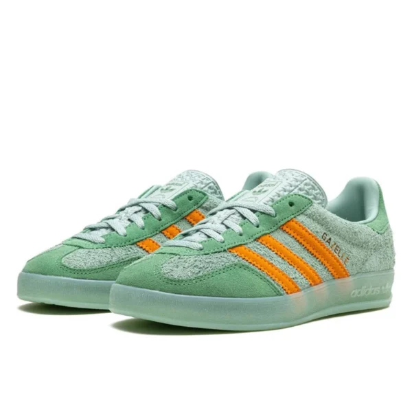 Adidas gazelle indoor hazy green yellow 2 600x600