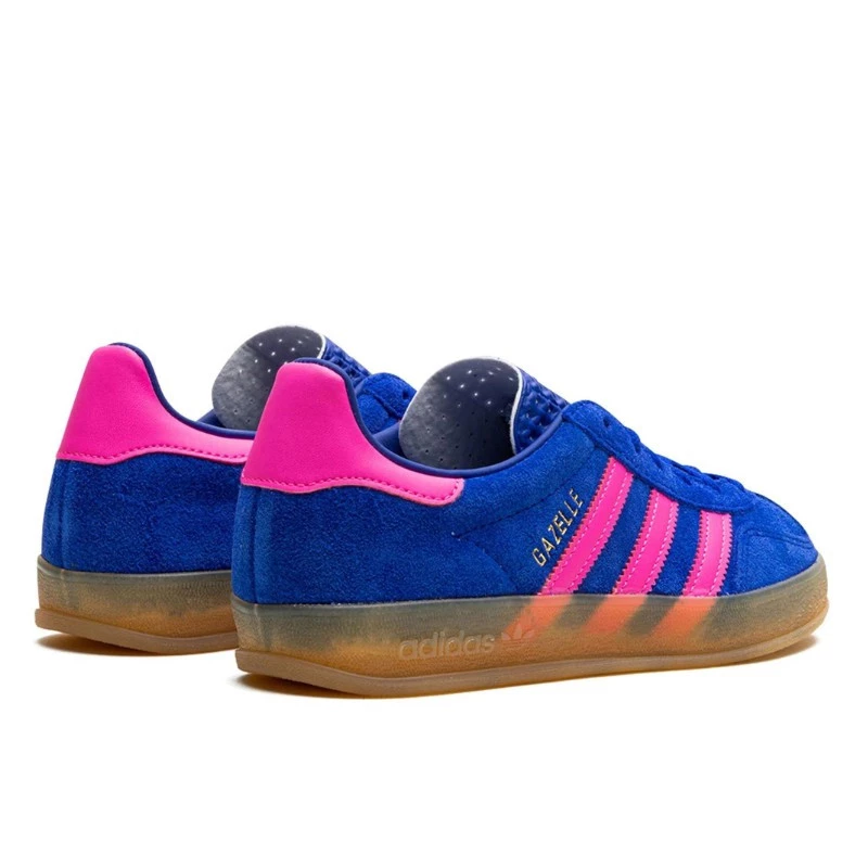 נעלי אדידס | Adidas Gazelle Indoor Lucid Blue Pink – תמונה 3