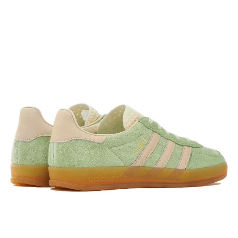 נעלי אדידס | Adidas Gazelle Indoor Semi Green Spark – תמונה 3
