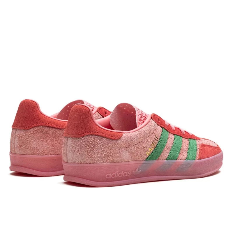 נעלי אדידס | Adidas Gazelle Indoor Semi Rose Spark Preloved Scarlet – תמונה 3