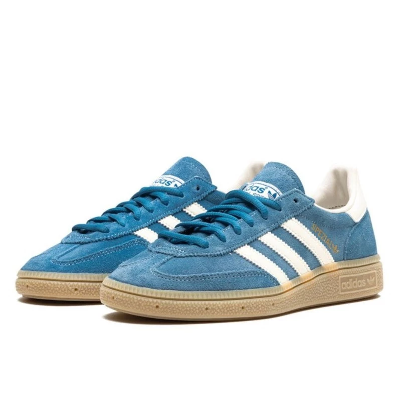 נעלי אדידס | Adidas Handball Spezial Core Blue Cream White Gum – תמונה 2