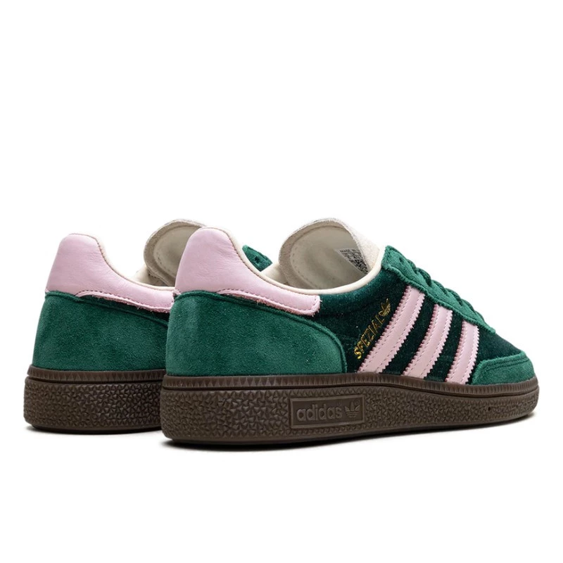 נעלי אדידס | Adidas Handball Spezial Green Pink Velvet – תמונה 3
