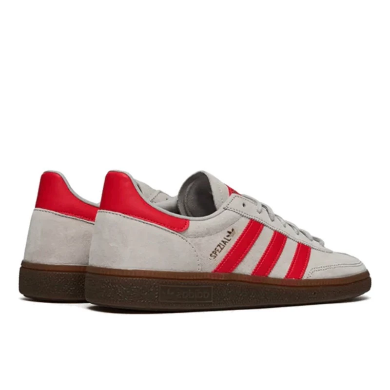 נעלי אדידס | Adidas Handball Spezial Grey Hi Res Red – תמונה 3