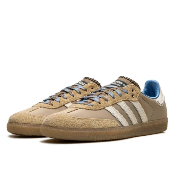 Adidas samba nylon wales bonner desert white 2 600x600