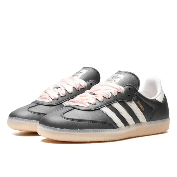 Adidas samba og black pink ribbon laces 2 600x600