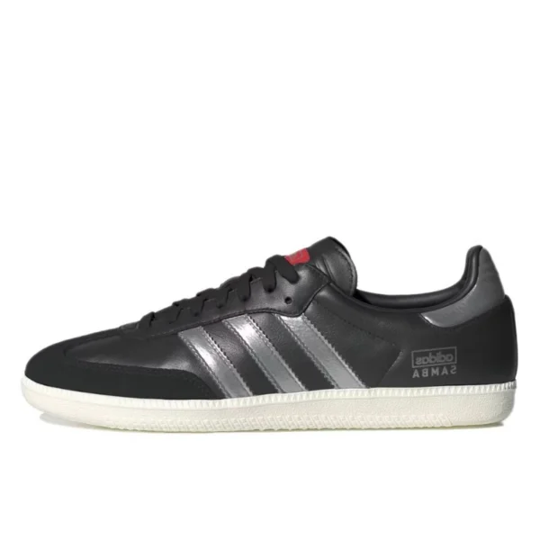 נעלי אדידס | Adidas Samba OG Core Black Silver Metallic