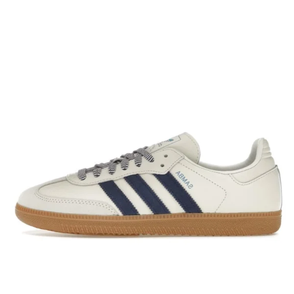 נעלי אדידס | Adidas Samba OG Off White Dark Blue