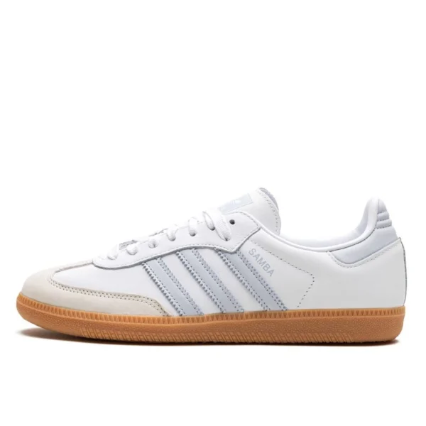 נעלי אדידס | Adidas Samba OG White Halo Blue Gum