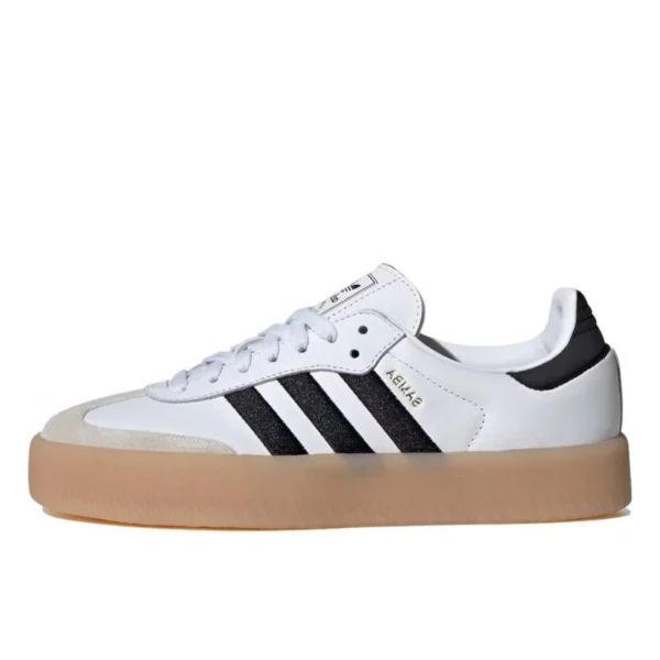 נעלי אדידס | Adidas Sambae White Black Gum