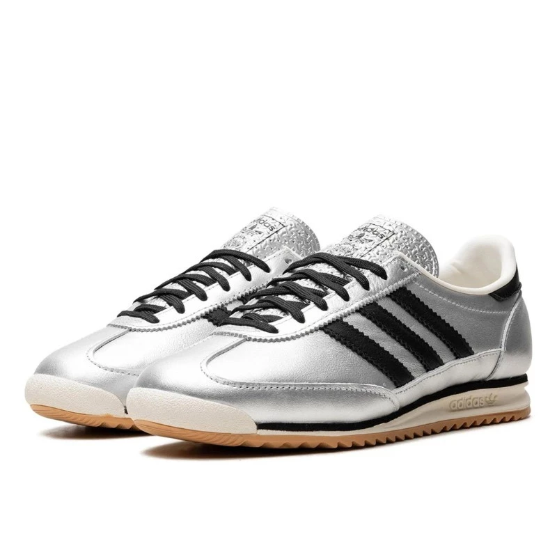 נעלי אדידס | Adidas SL 72 Silver Metallic Black – תמונה 2