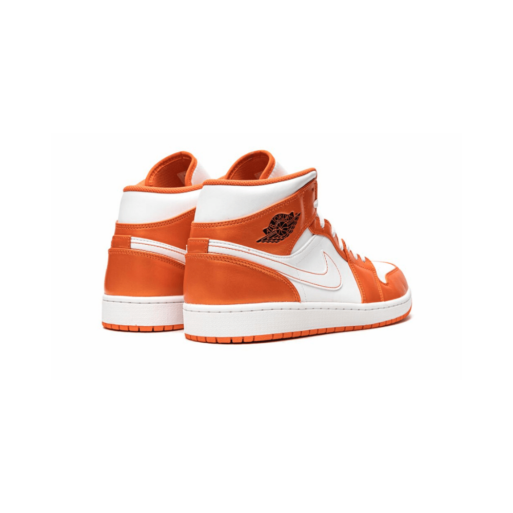 נעלי נייק אייר ג’ורדן | Nike Air Jordan 1 Mid Se Electro Orange – תמונה 3