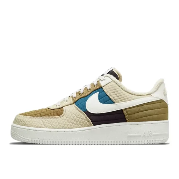 נעלי נייק | Nike Air Force 1 Low ’07 LX Toasty Brown Kelp Sail Rattan Cave Purple