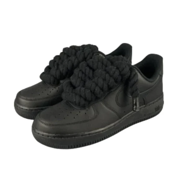 Air force 1 custom lacet corde noir 1 600x600