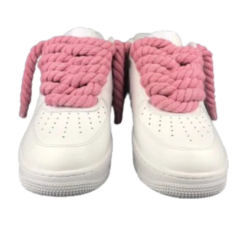 נעלי נייק | Nike Air Force 1 Custom Lacet Corde Rose – תמונה 2