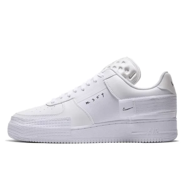 נעלי נייק | Nike Air Force 1 Drop Type Triple White