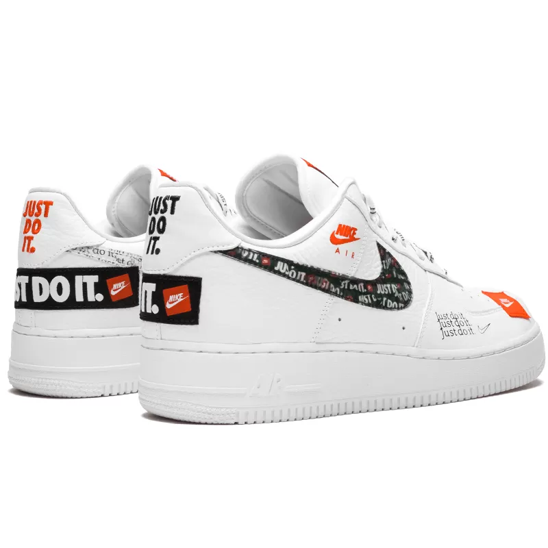 נעלי נייק | Nike Air Force 1 Just Do It Total White – תמונה 3