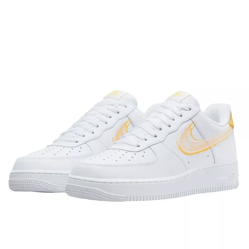 נעלי נייק | Nike Air Force 1 Low 07′ Brushstroke Solar Flare – תמונה 2