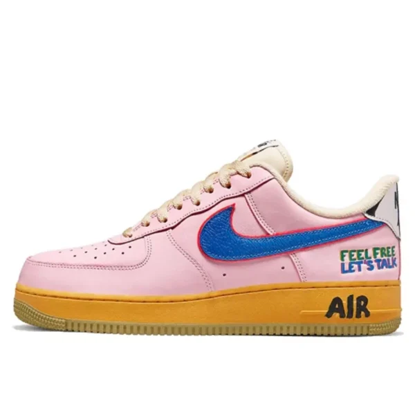 נעלי נייק | Nike Air Force 1 Low ’07 Feel Free Let’s Talk