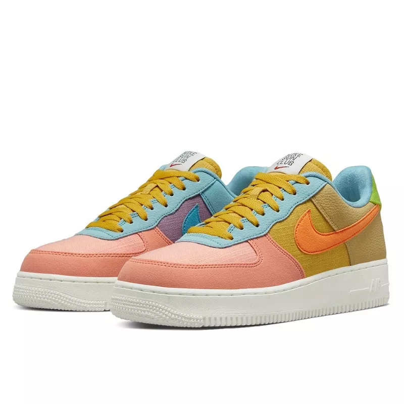 נעלי נייק | Nike Air Force 1 Low 07 Next Nature Sanded Gold – תמונה 2