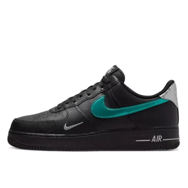 נעלי נייק | Nike Air Force 1 Low Black Blue Lightning