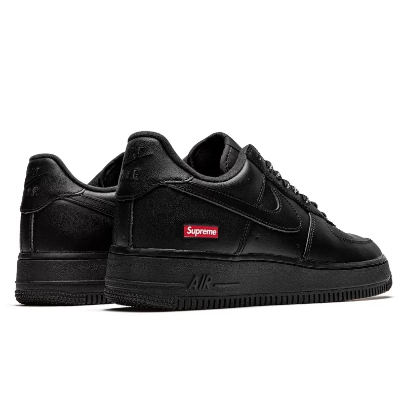 נעלי נייק | Nike Air Force 1 Low Black Supreme – תמונה 3