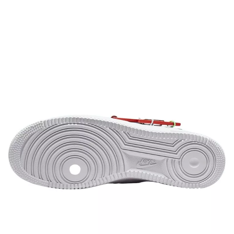 נעלי נייק | Nike Air Force 1 Low Carabiner Swoosh Red – תמונה 3