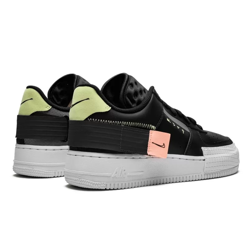 נעלי נייק | Nike Air Force 1 Low Drop Type Black – תמונה 3