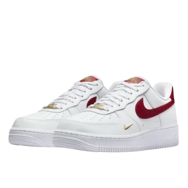 Air force 1 low essential gym red mini swoosh 1 600x600