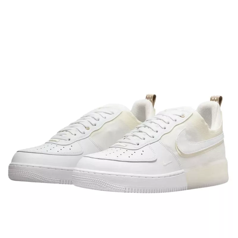 נעלי נייק | Nike Air Force 1 Low React Coconut Milk – תמונה 2