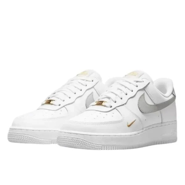Air force 1 low white grey gold 1 600x600