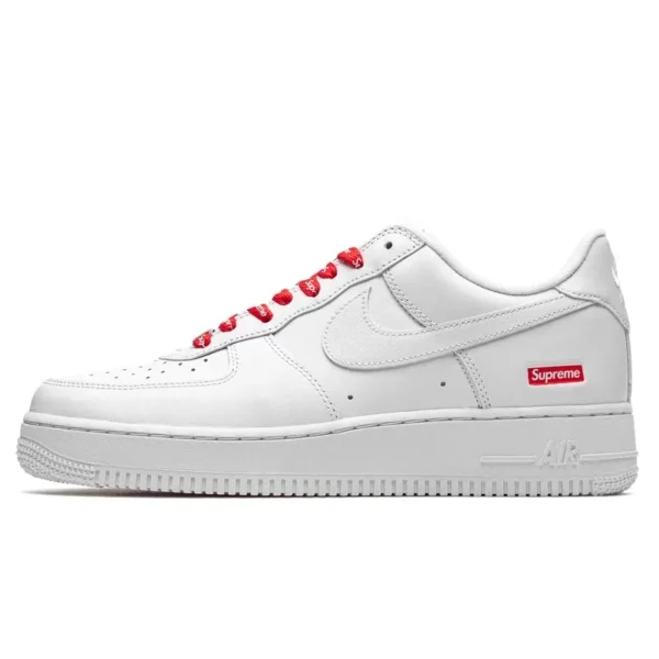 נעלי נייק | Nike Air Force 1 Low White Supreme