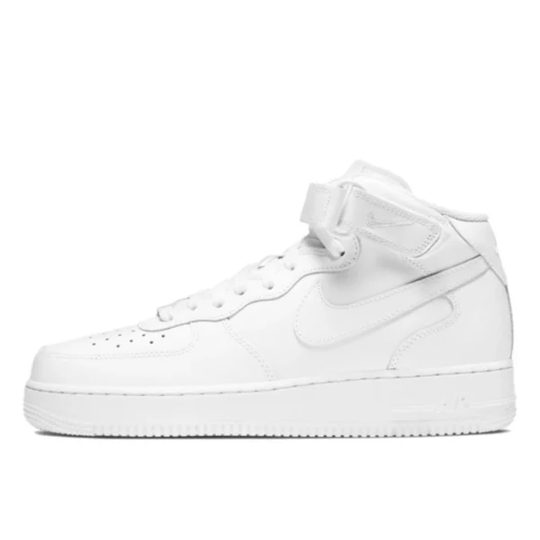 נעלי נייק | Nike Air Force 1 Mid ’07 White