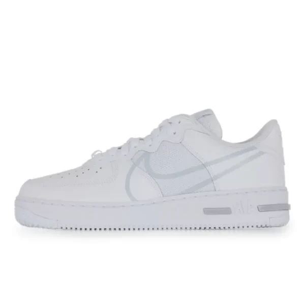 נעלי נייק | Nike Air Force 1 React White